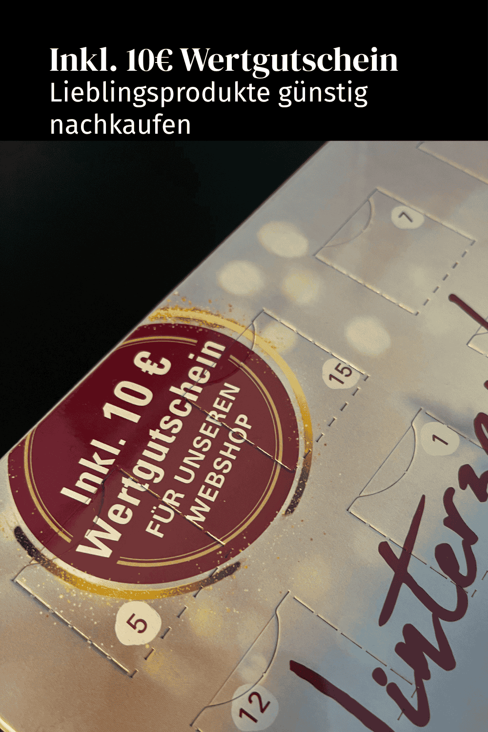Adventskalender Miniflaschen Adventskalender Miniflaschen