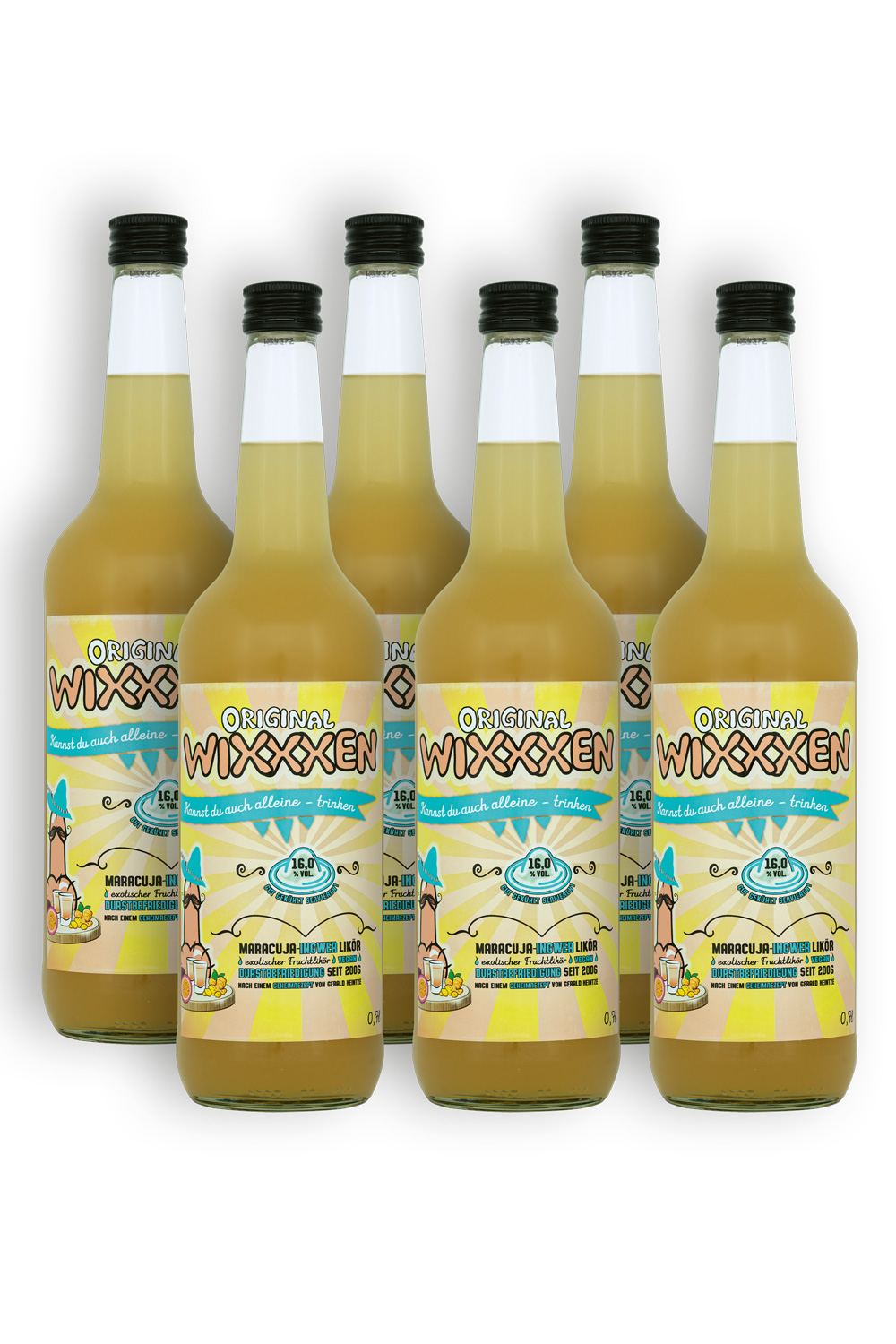 Aktionskiste Wixxxen 16% vol. - 6 Flaschen Wixxxen 6er