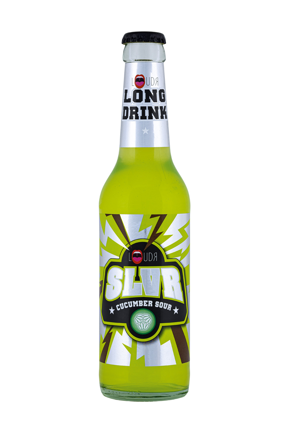 LOUDR SLVR CUCUMBER SOUR 10,1% vol. LOUDR SLVR Cucumber-Sour