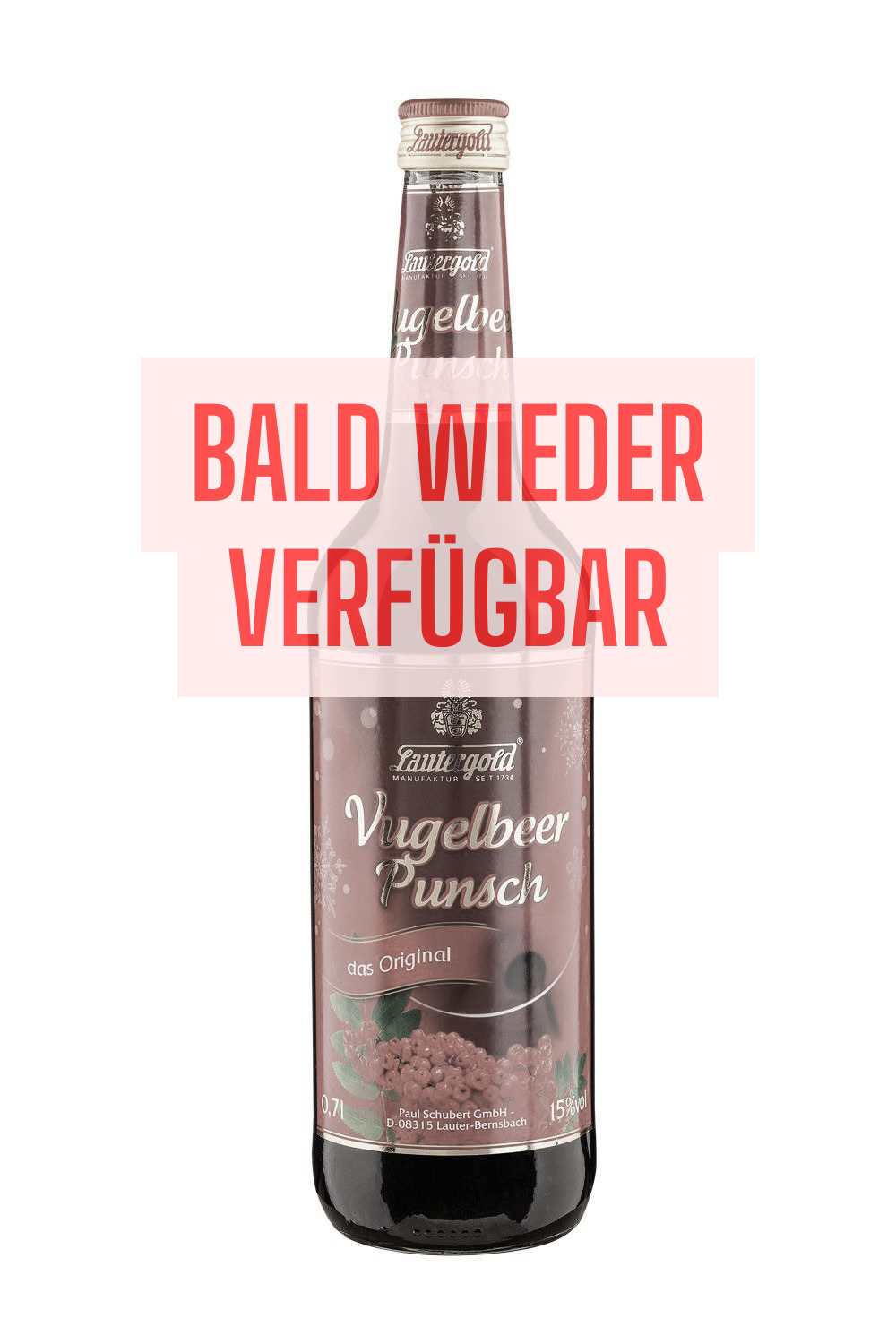 Lauterer Vugelbeerpunsch 15% vol.