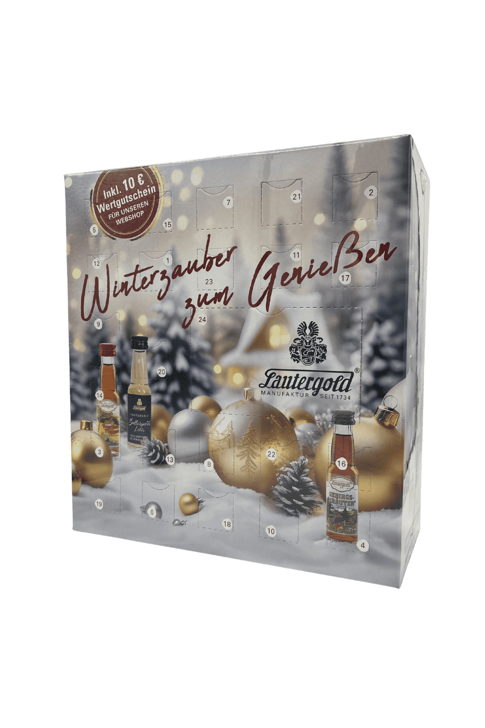 Adventskalender Miniflaschen
