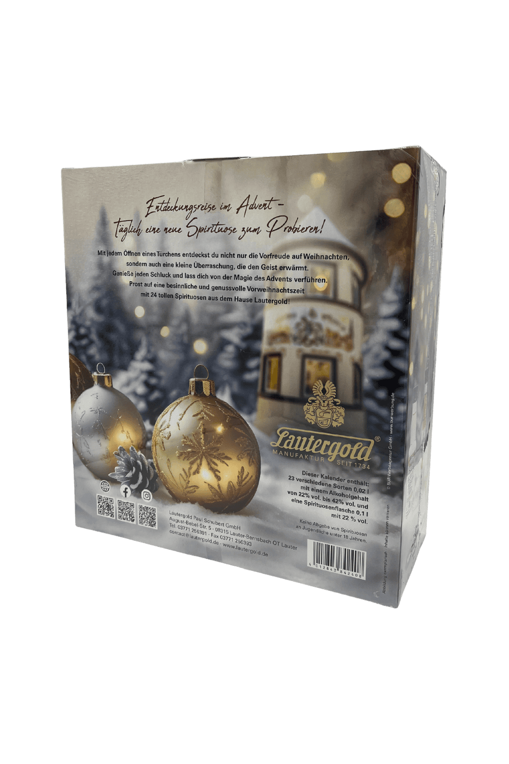 Adventskalender Miniflaschen