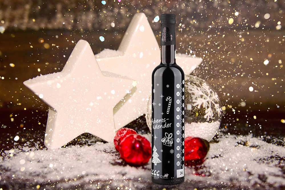 Adventsflasche