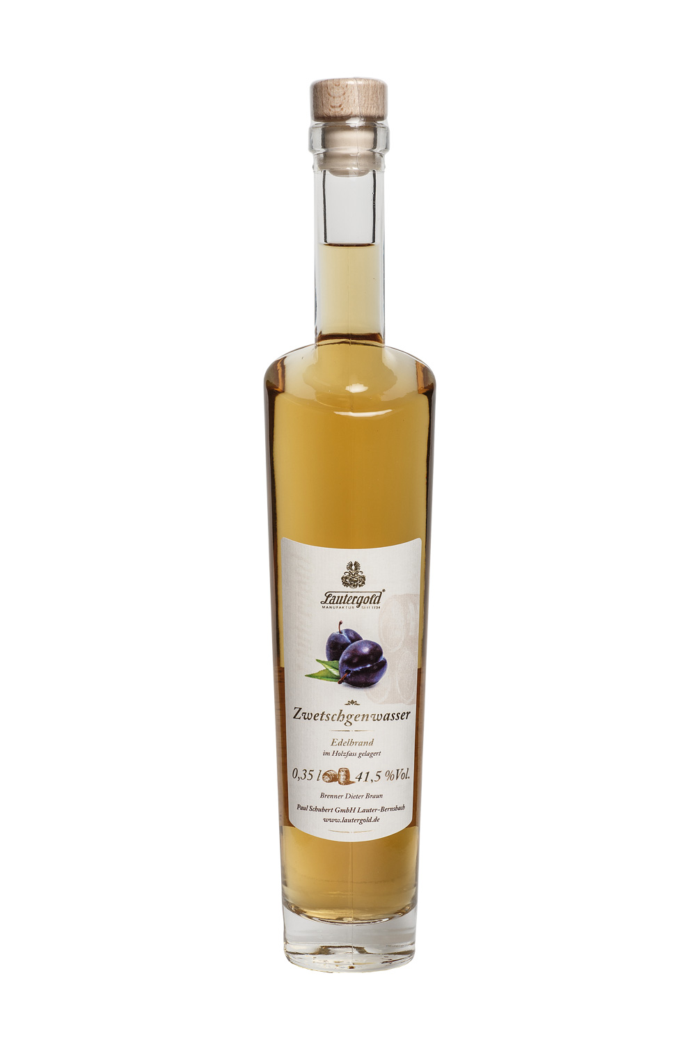 Zwetschgenwasser 41,5% vol. Zwetschgenwasser