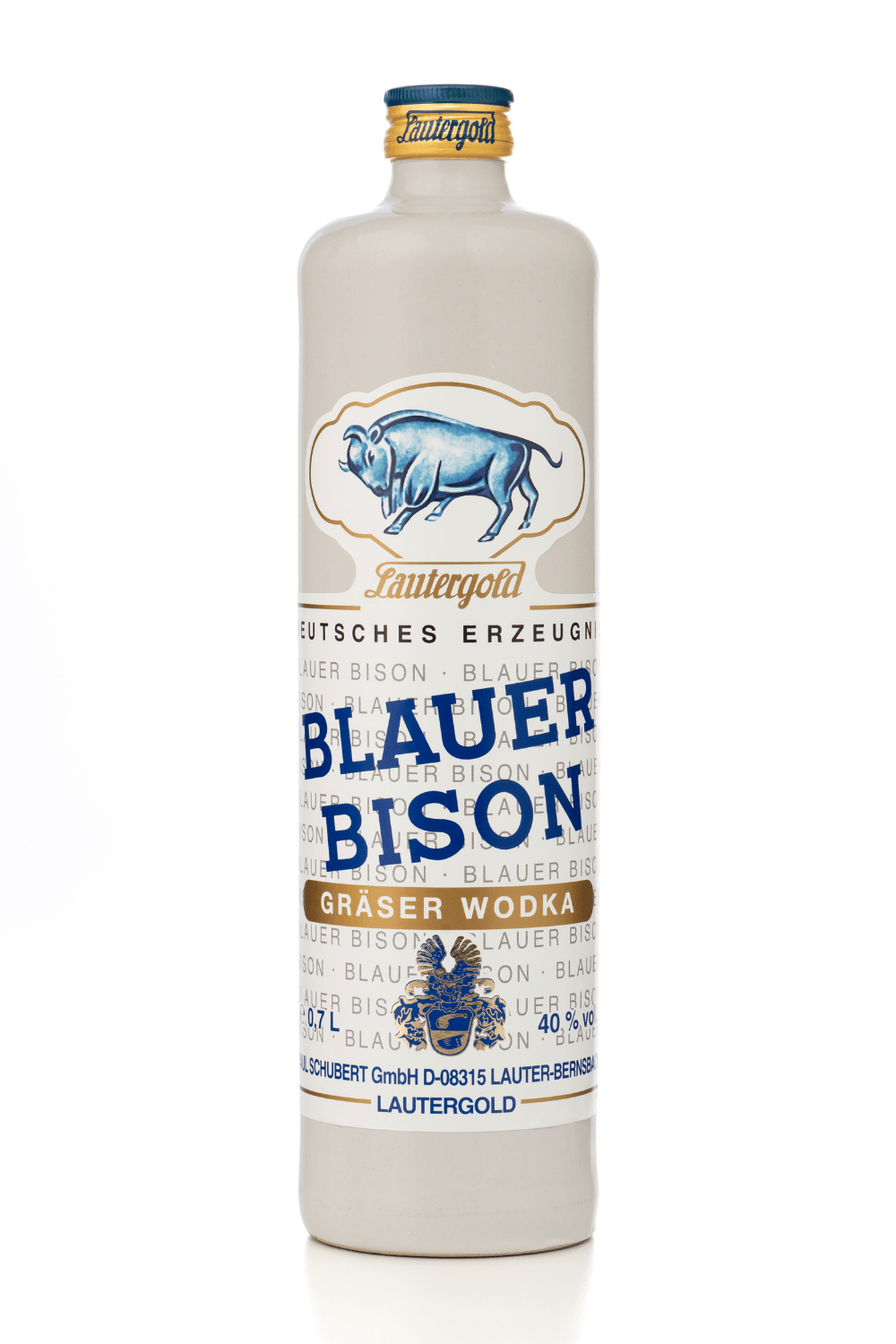 Blauer Bison Gräserwodka 40% vol.