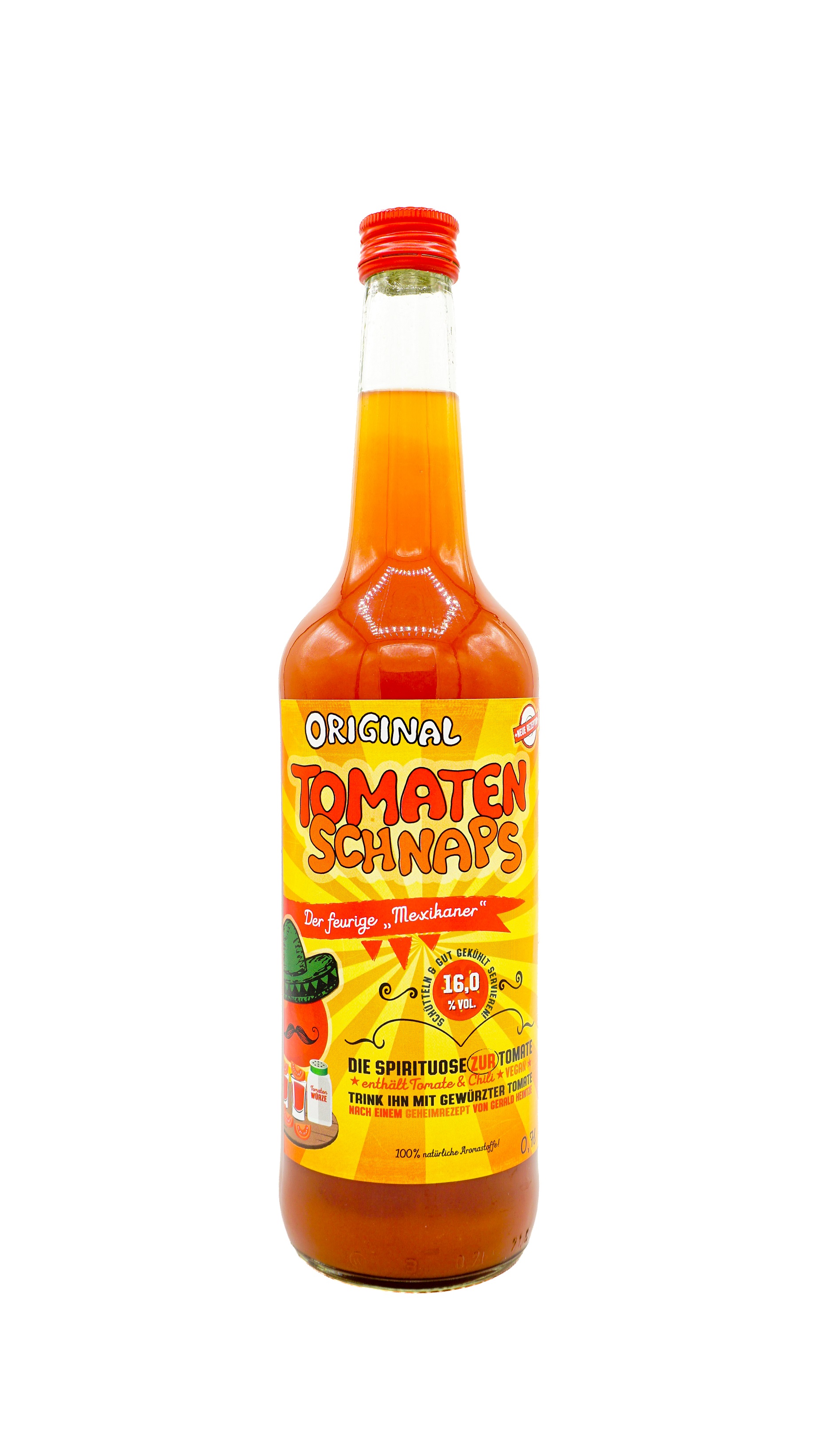 Tomatenschnaps "Mexikaner" 16% vol.