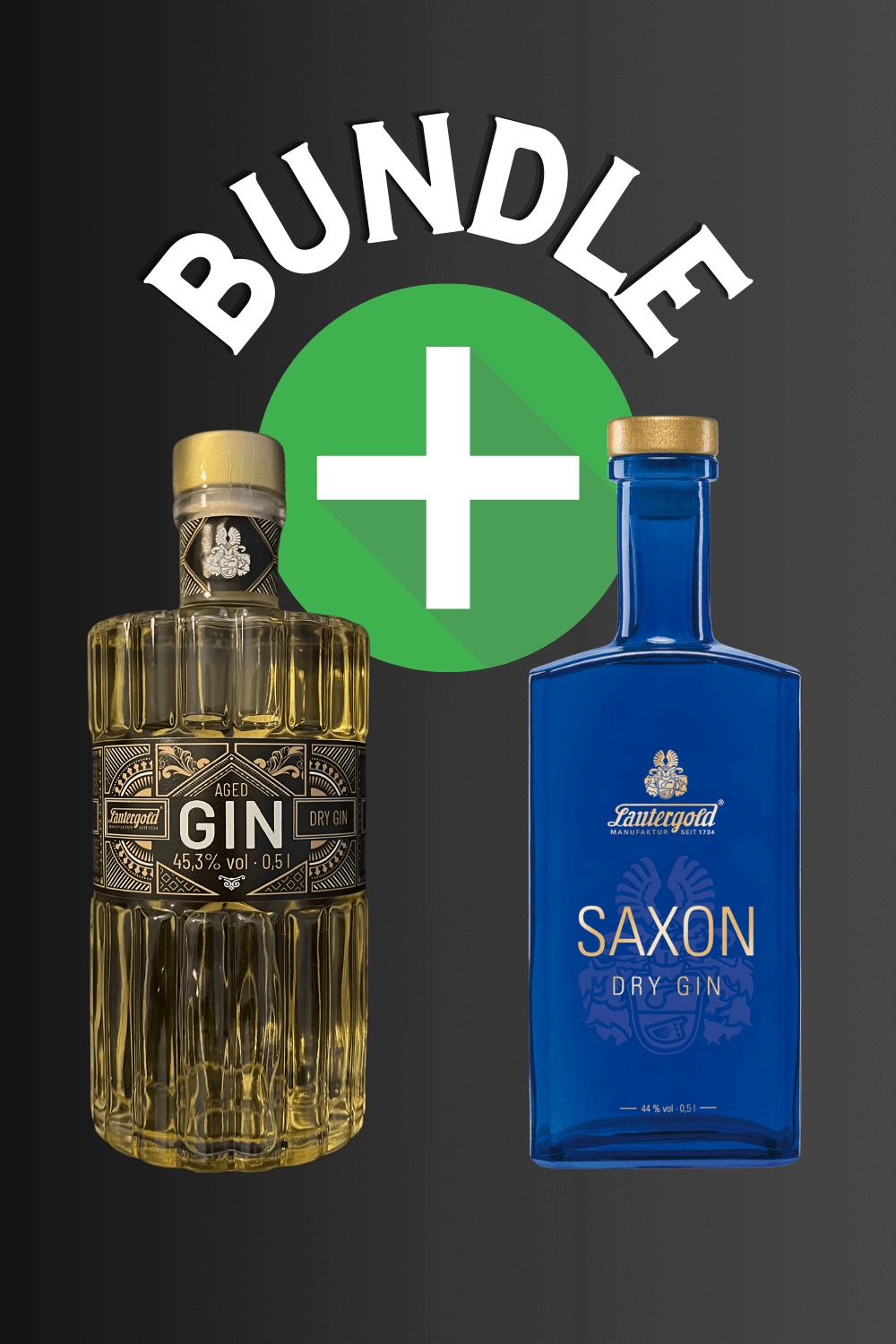 Saxon Dry Gin Geschwister Bundle Gin Bundle