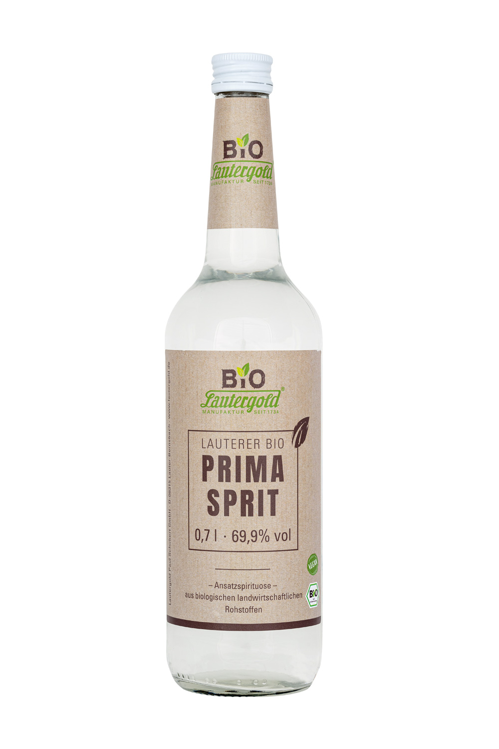 Bio Prima Sprit 69,9% vol. Bio-Prima-Sprit