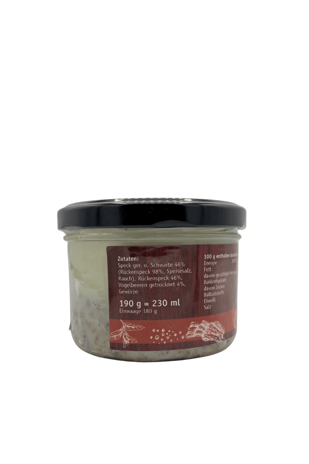 Vogelbeer Speckfett