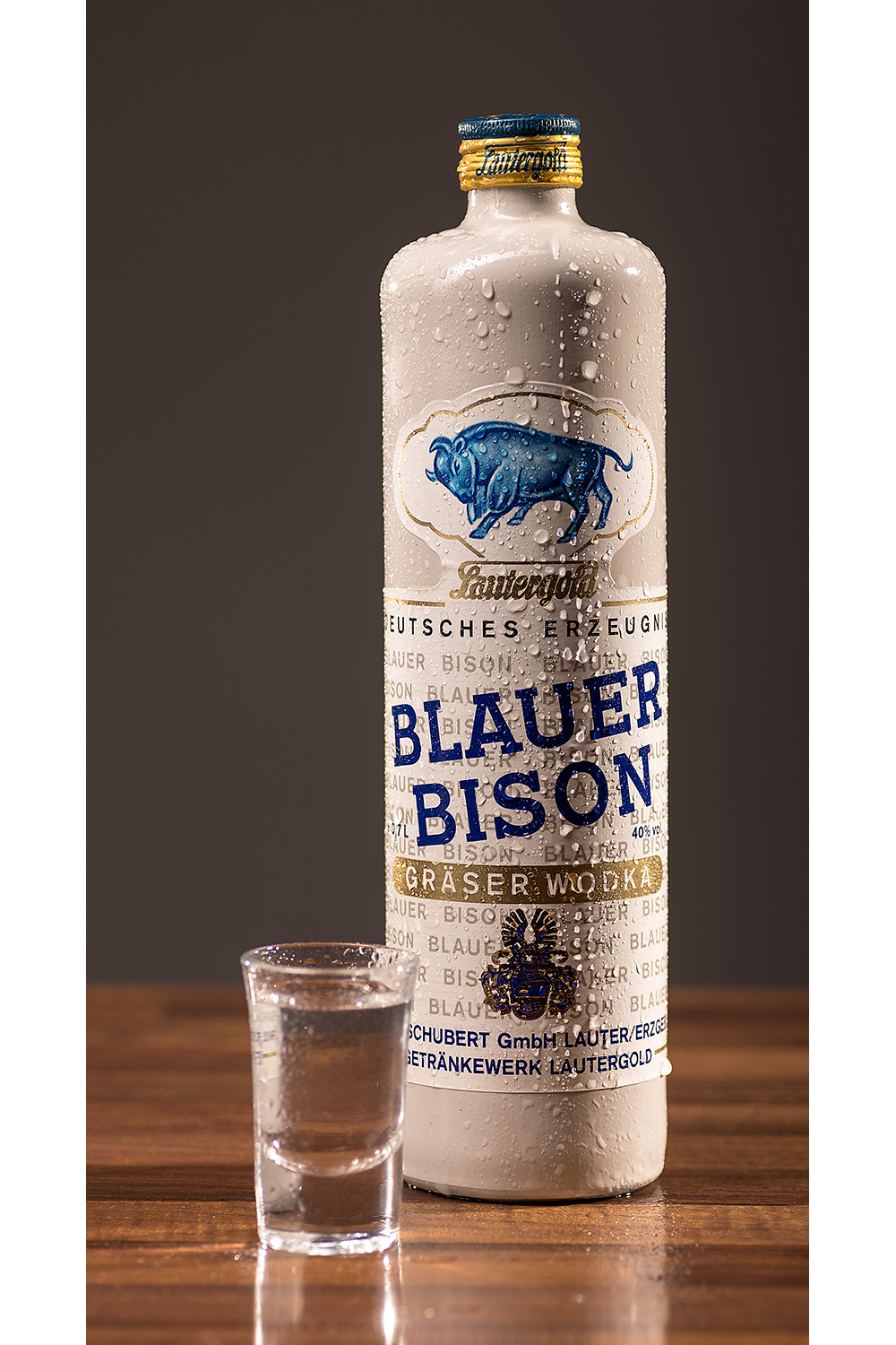 Blauer Bison