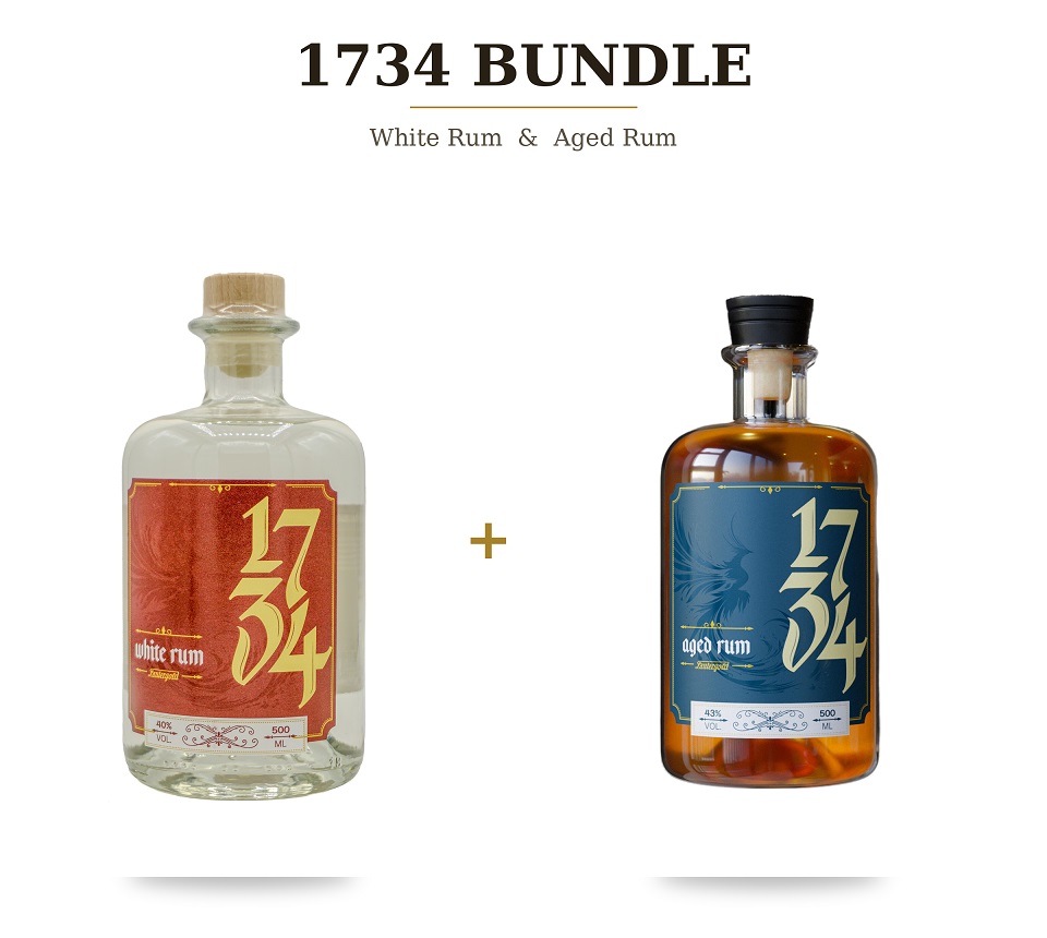 Aged & White Rum 1734 Bundle