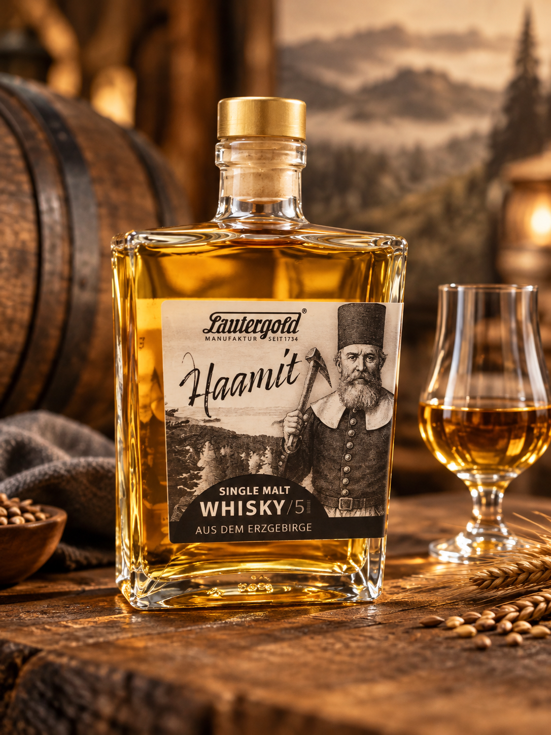 Haamit Single Malt Whisky 46% vol. 