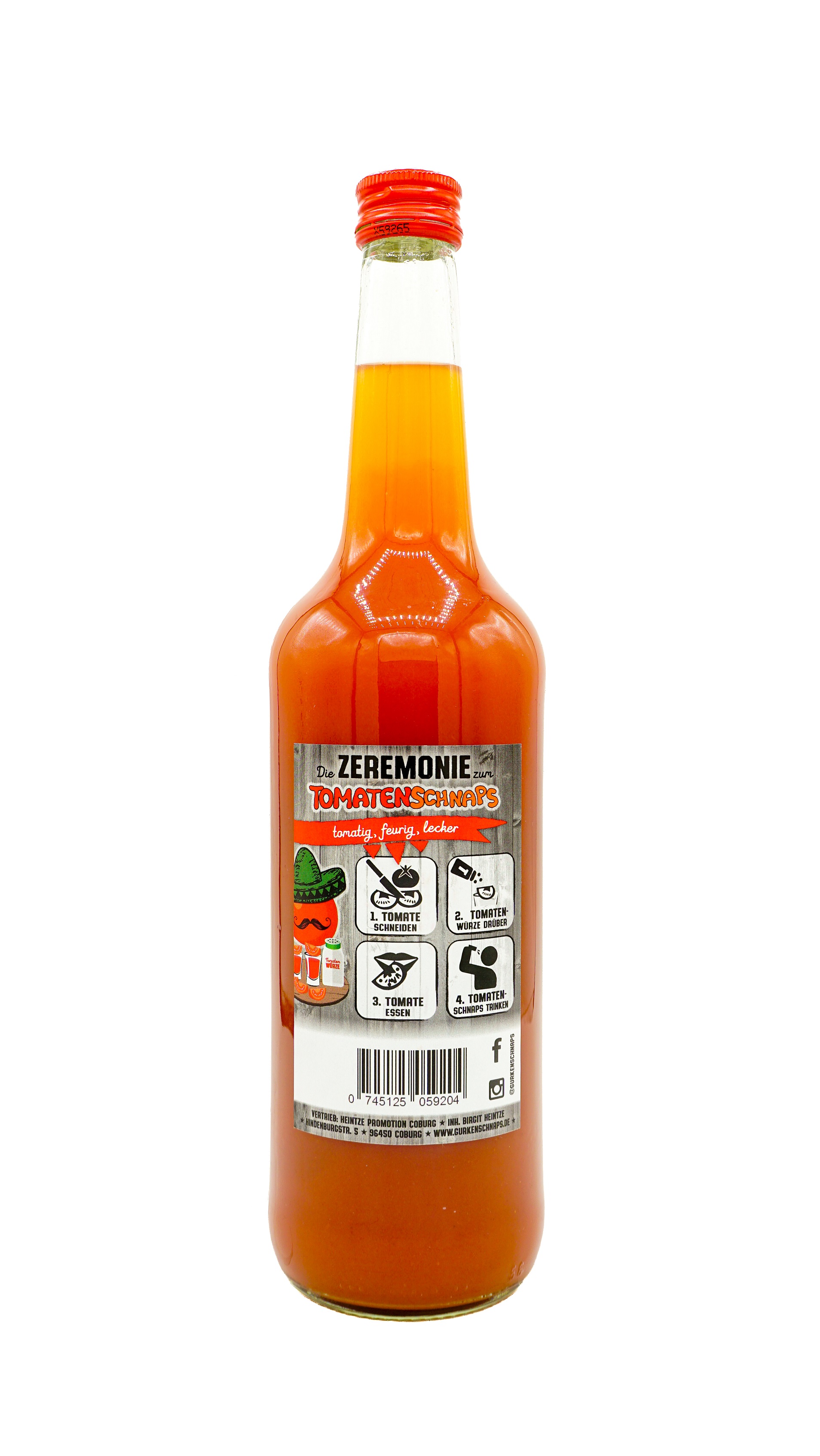 Tomatenschnaps "Mexikaner" 16% vol.