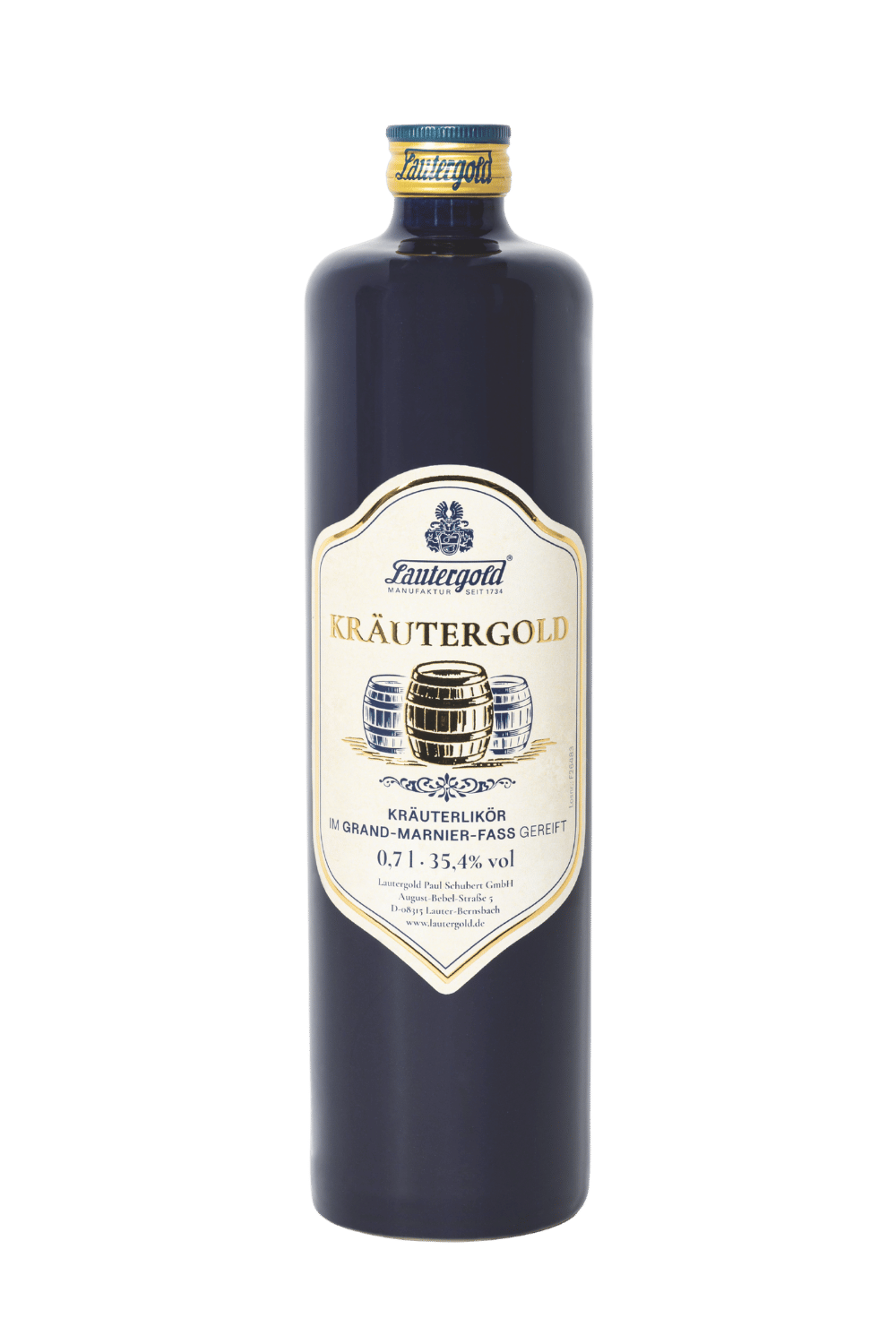 Kräutergold im Holzfass gereift 35,4% vol. 