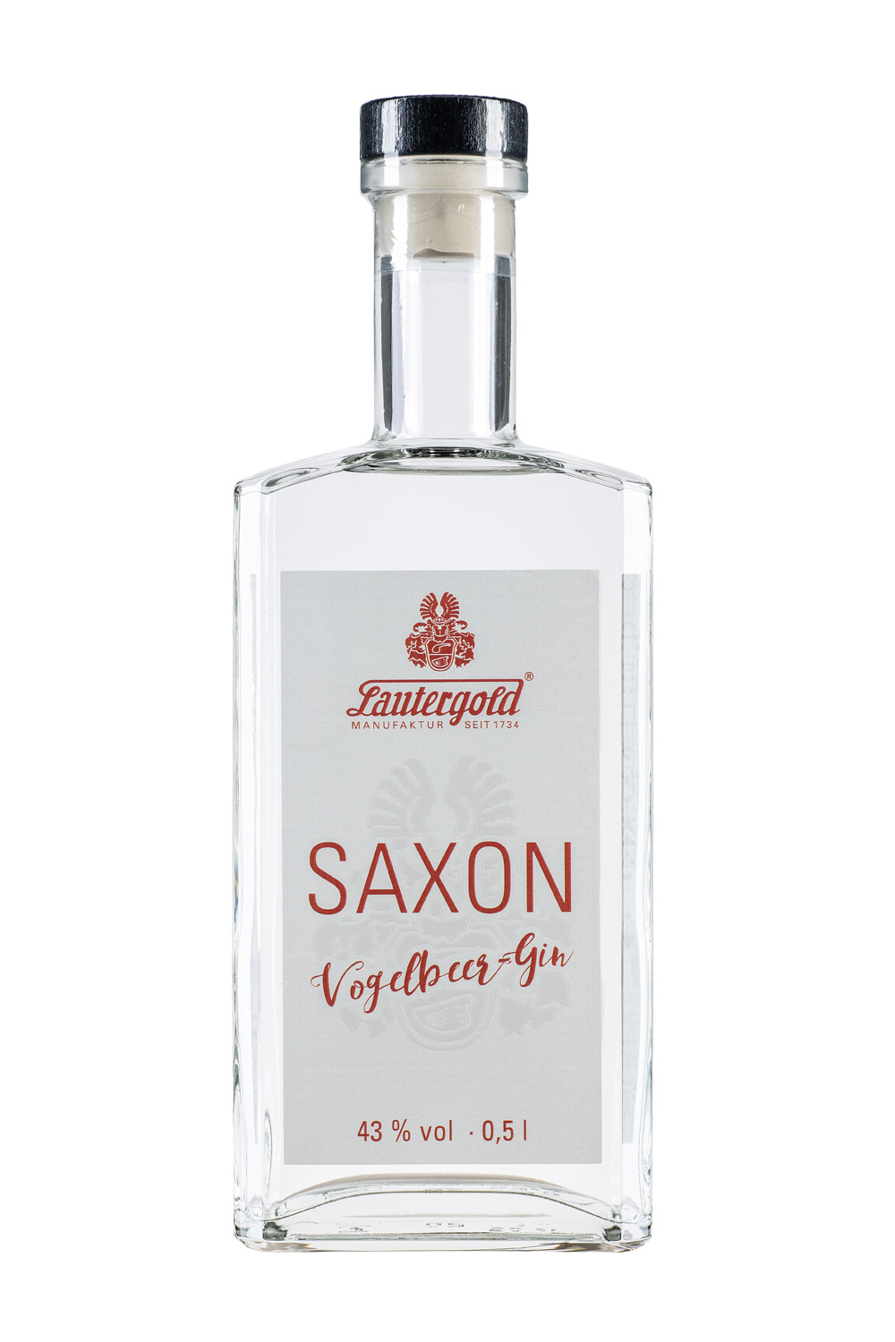 Saxon Vogelbeer-Gin 0,5l 43% vol. Saxon Vugelbeergin