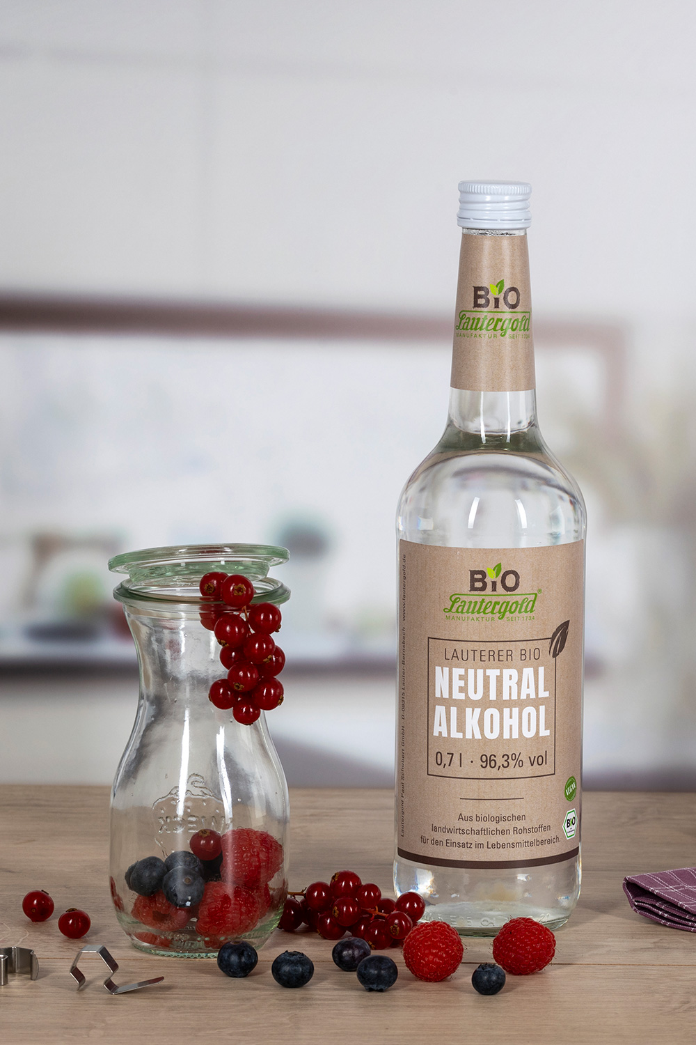 Bio Neutralalkohol 96,3% vol. Bio Neutralalkohol