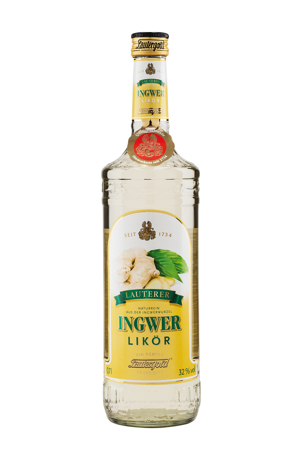 Ingwer - Likör 32% vol. Ingwerlikör