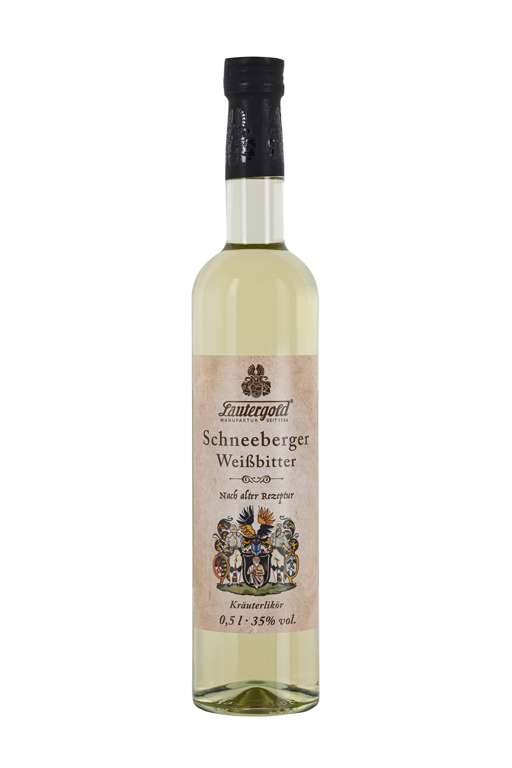 Schneeberger Weißbitter 35% vol. Schneeberger Weißbitter