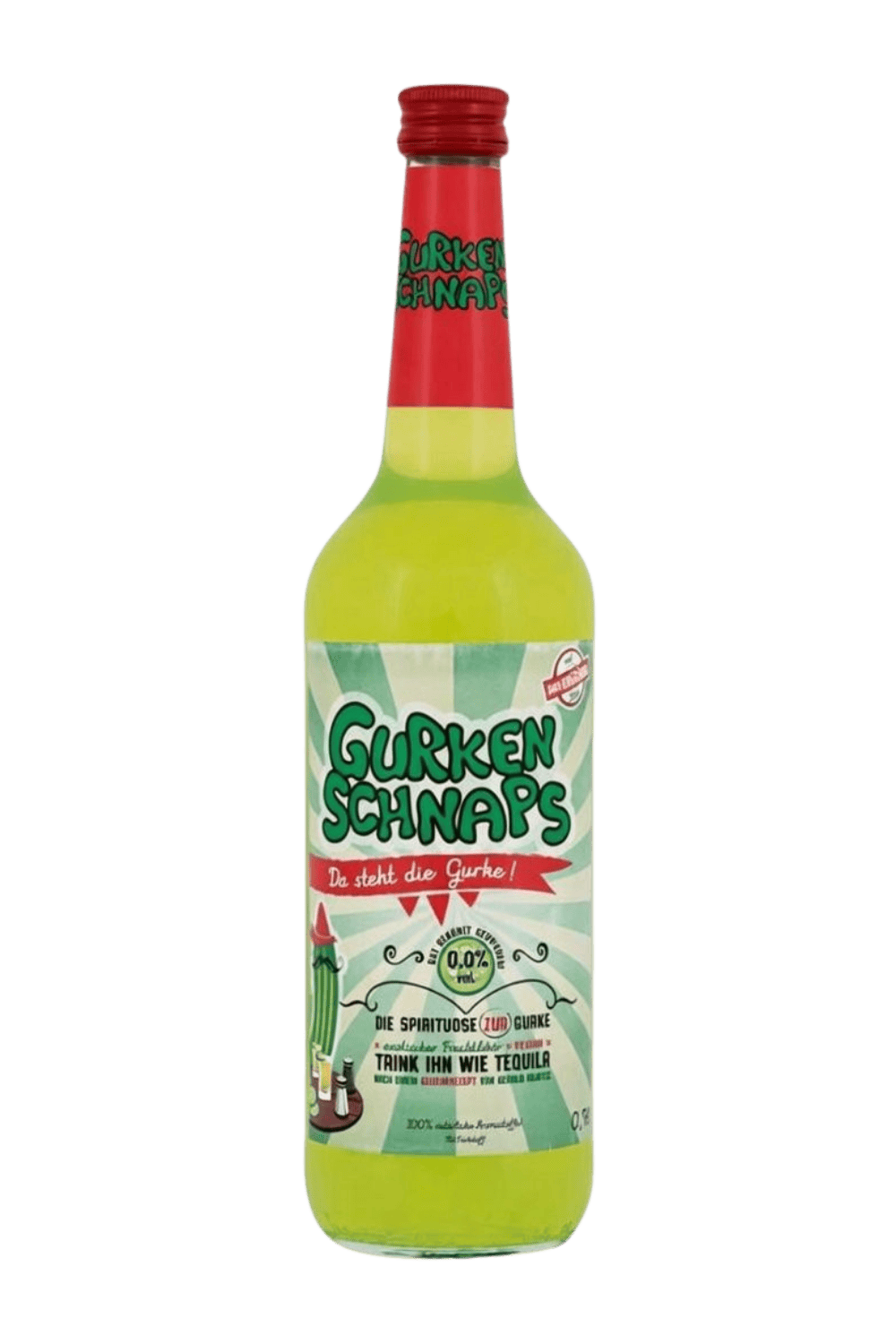 Gurkenschnaps 0,0% vol. ALKOHOLFREI
