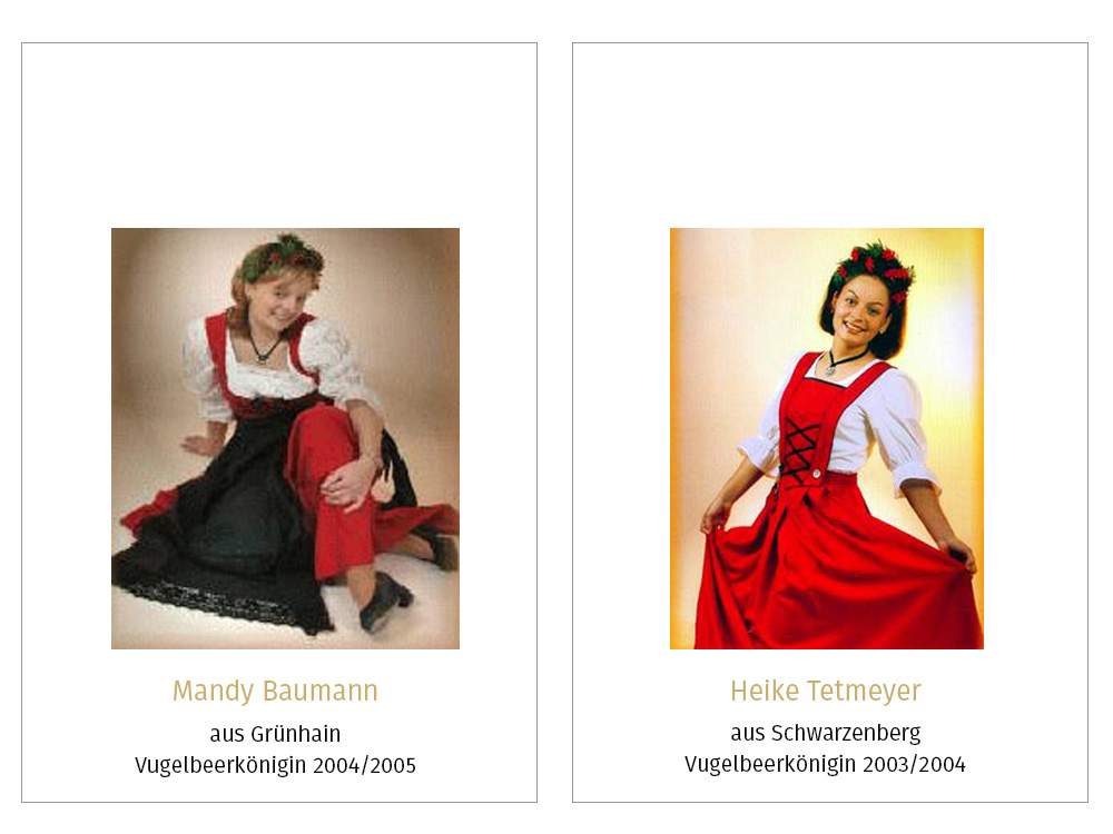 Vugelbeerköniginnen