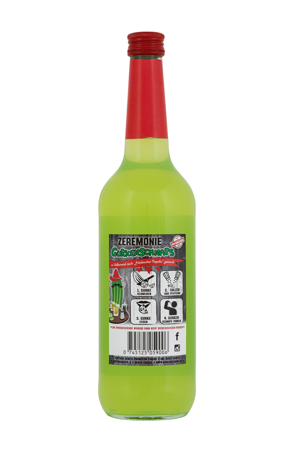 Gurkenschnaps 15,5% vol. Gurkenschnaps