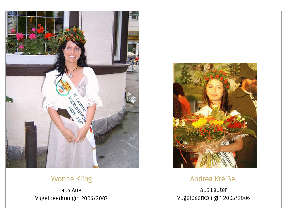 Vugelbeerköniginnen