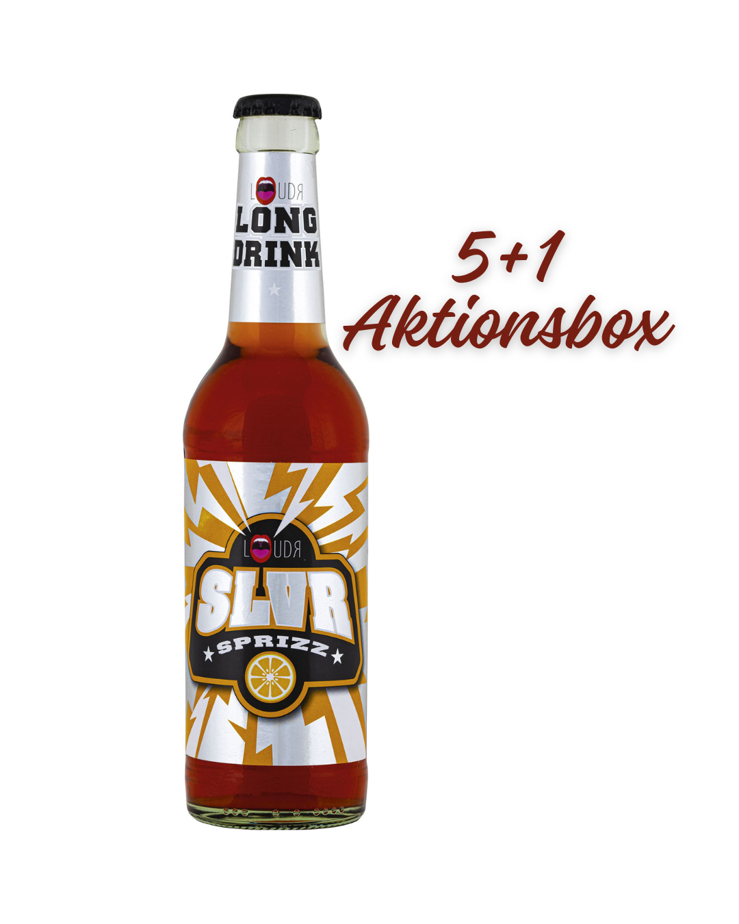 5+1 LOUDR SLVR SPRIZZ 9,0% vol. Aktionskiste