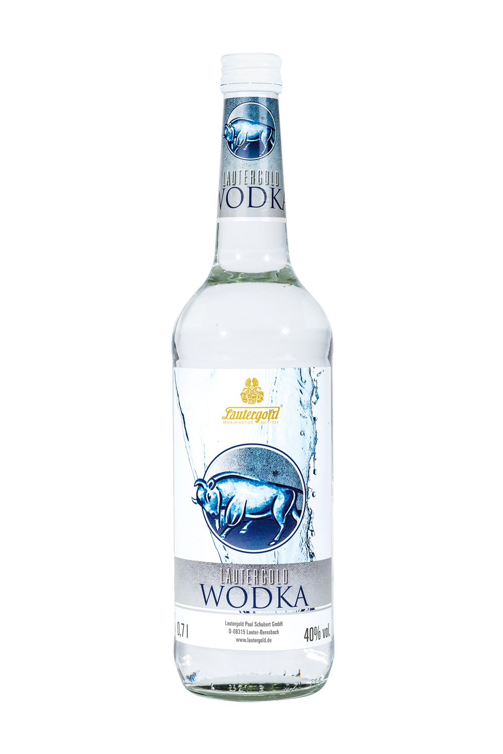 Lautergold Wodka 40% vol. Lautergold Wodka