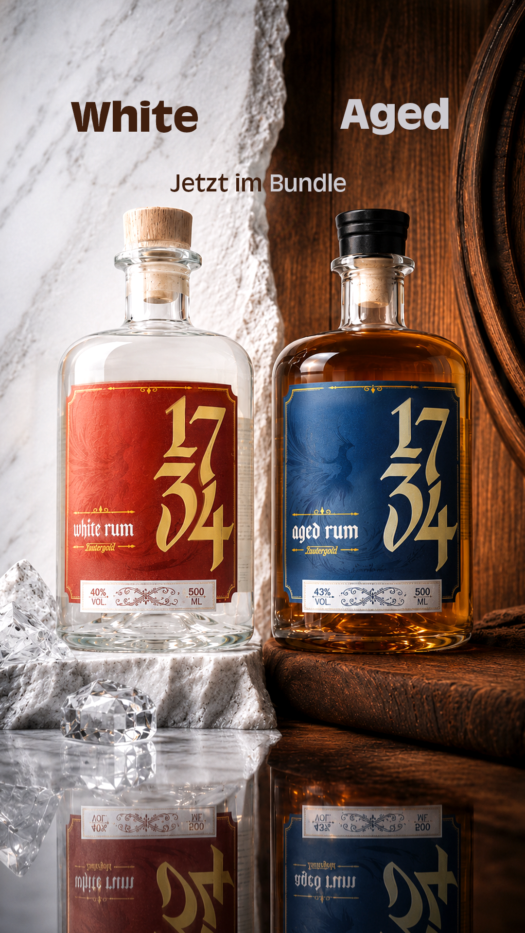 Aged & White Rum 1734 Bundle