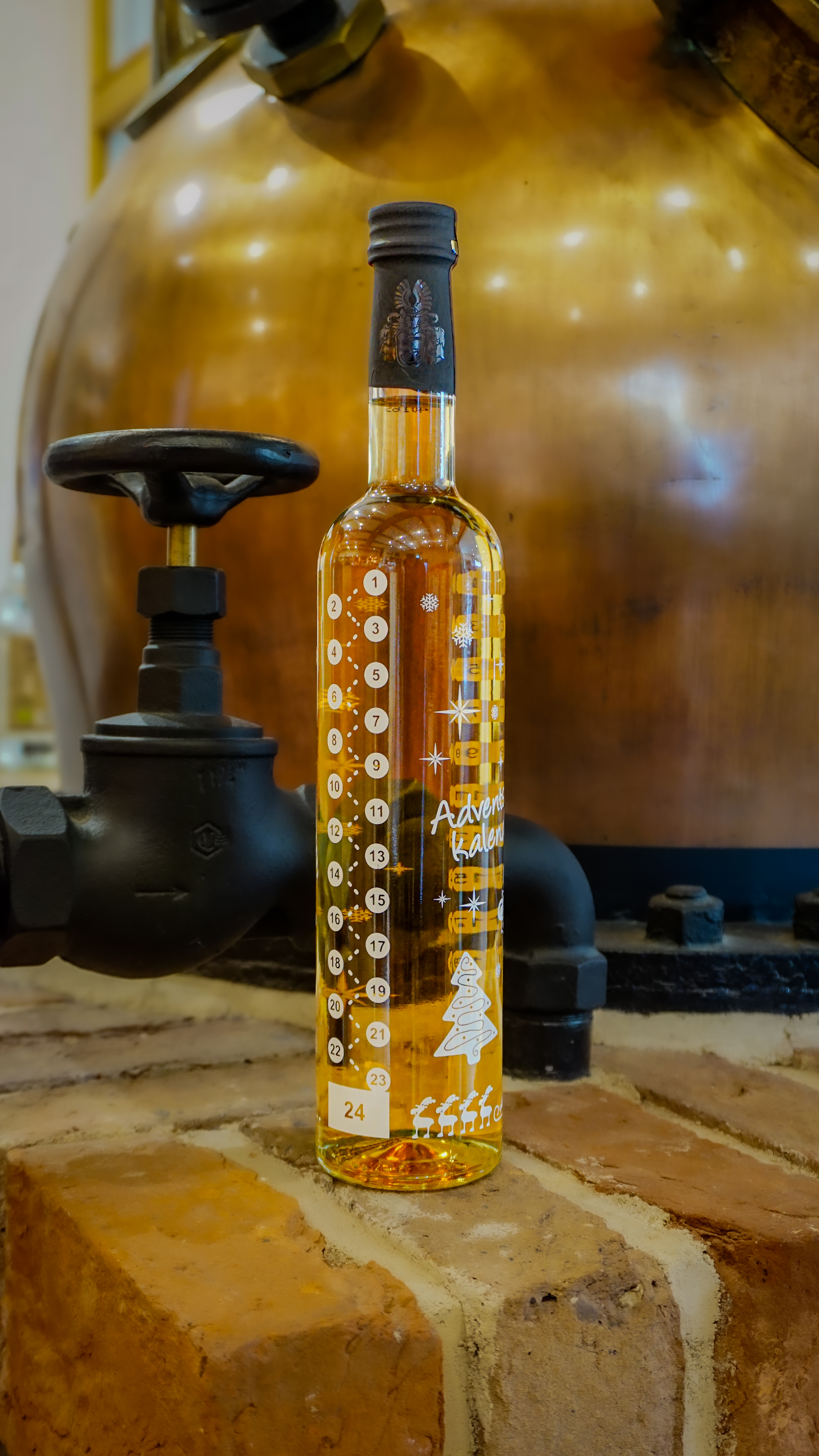 Adventsflasche Butterscotch