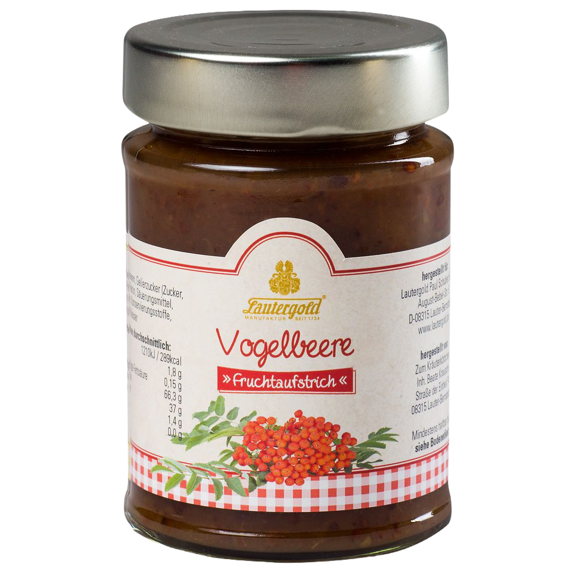 Apfel-Vogelbeer-Fruchtaufstrich