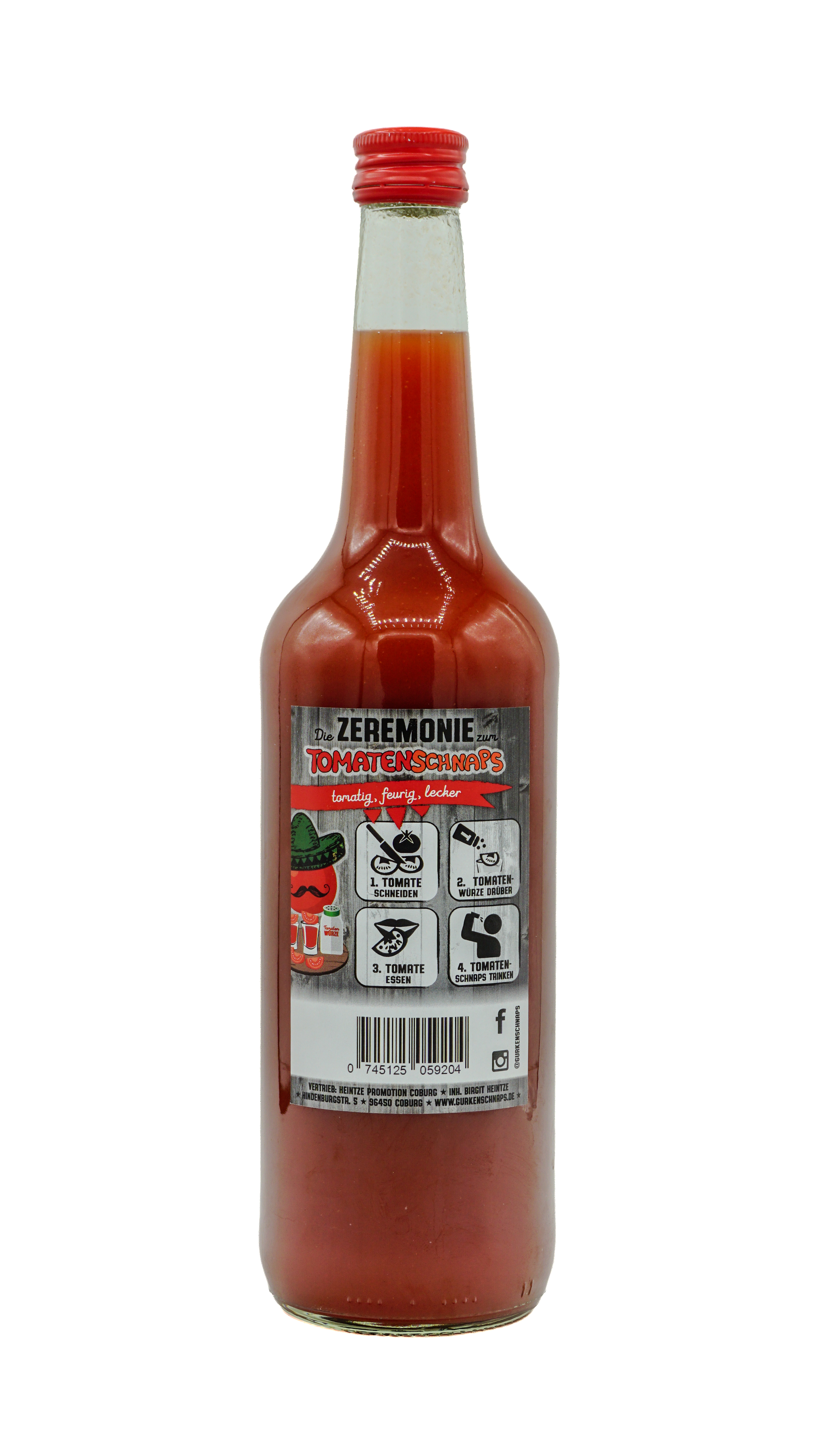Tomatenschnaps "Mexikaner" 16% vol.