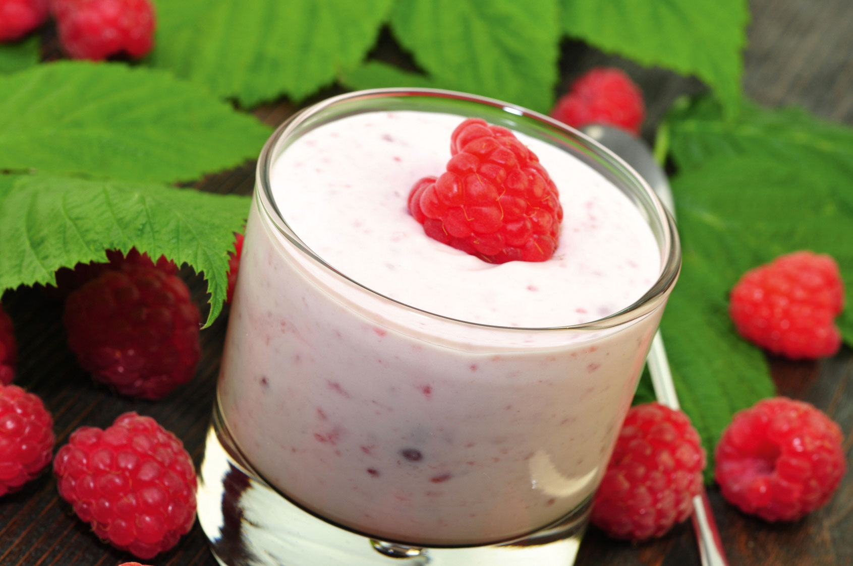 Himbeer-Sahne-Mousse