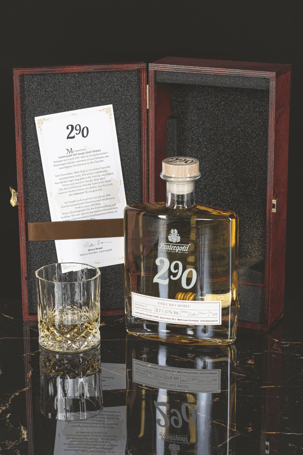 290 Single Malt Whisky Jubiläumsedition 2024