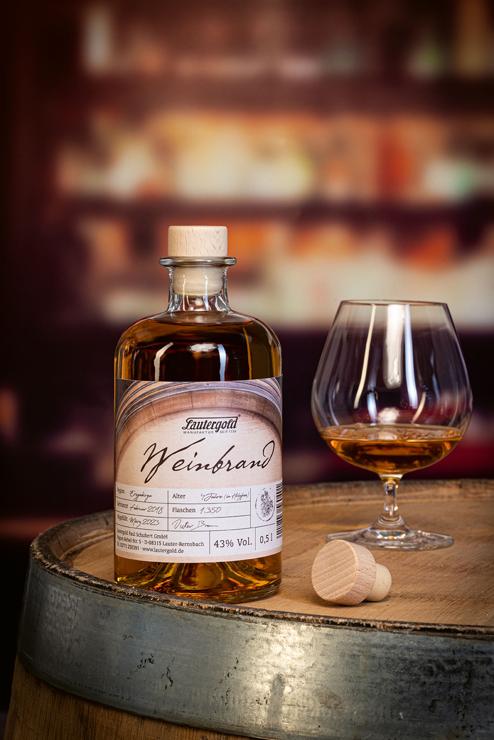 Weinbrand 43% vol. Weinbrand