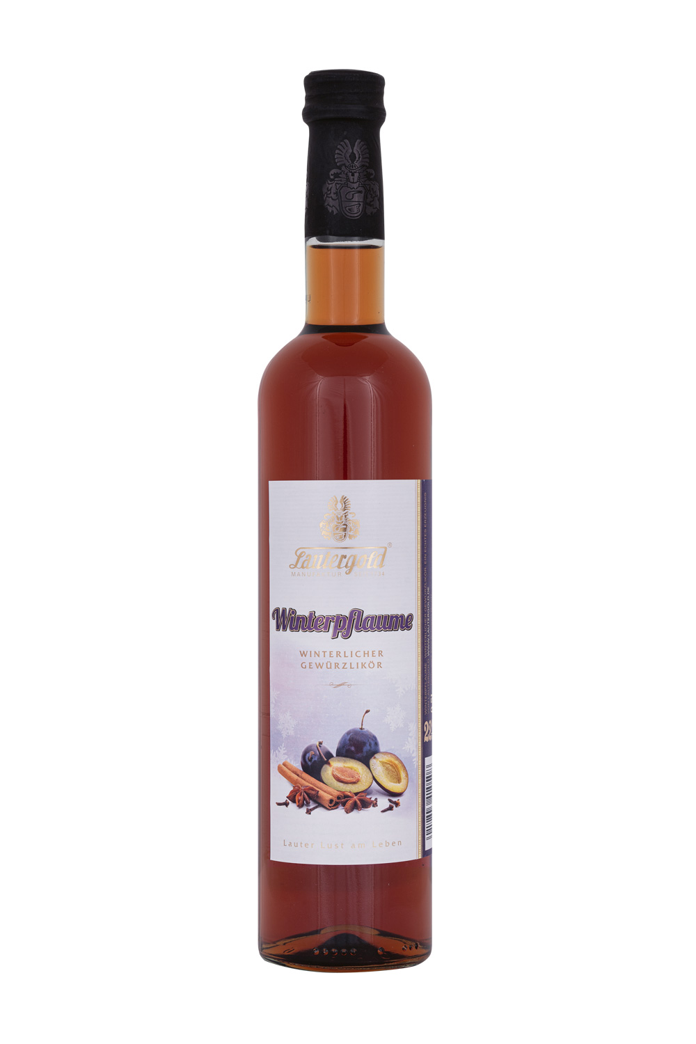 Lauterer Winterpflaume 22% vol. Winterpflaumenlikör