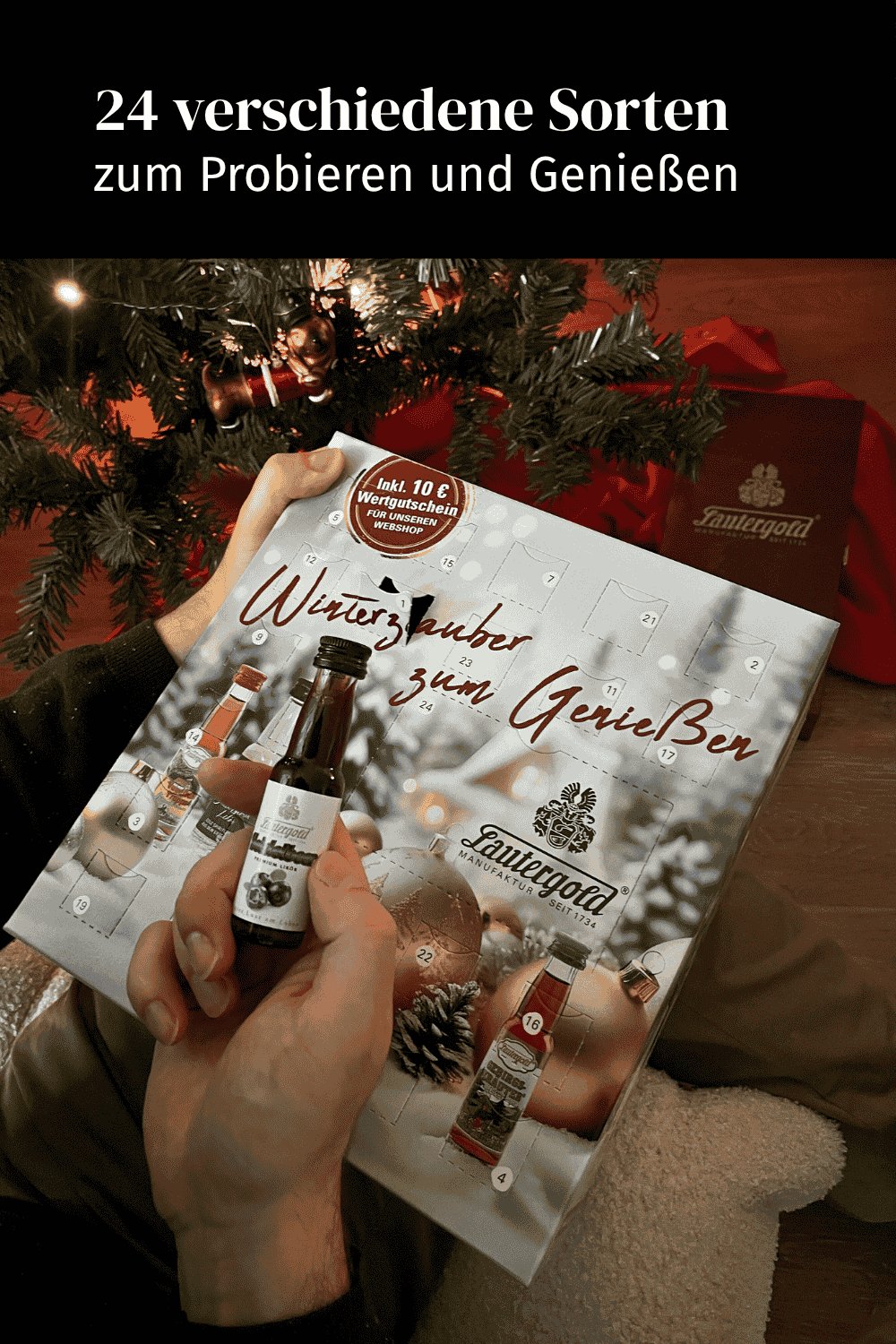 Adventskalender Miniflaschen