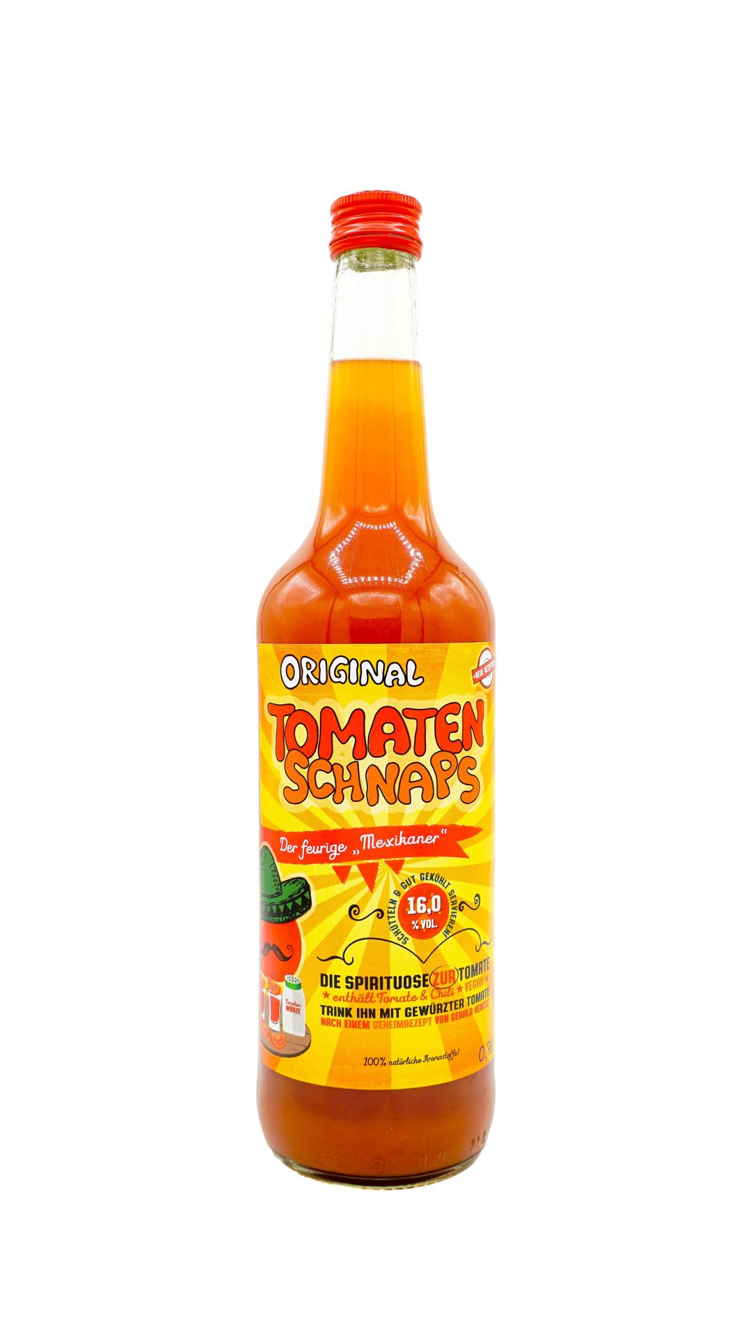 Tomatenschnaps "Mexikaner" 16% vol.