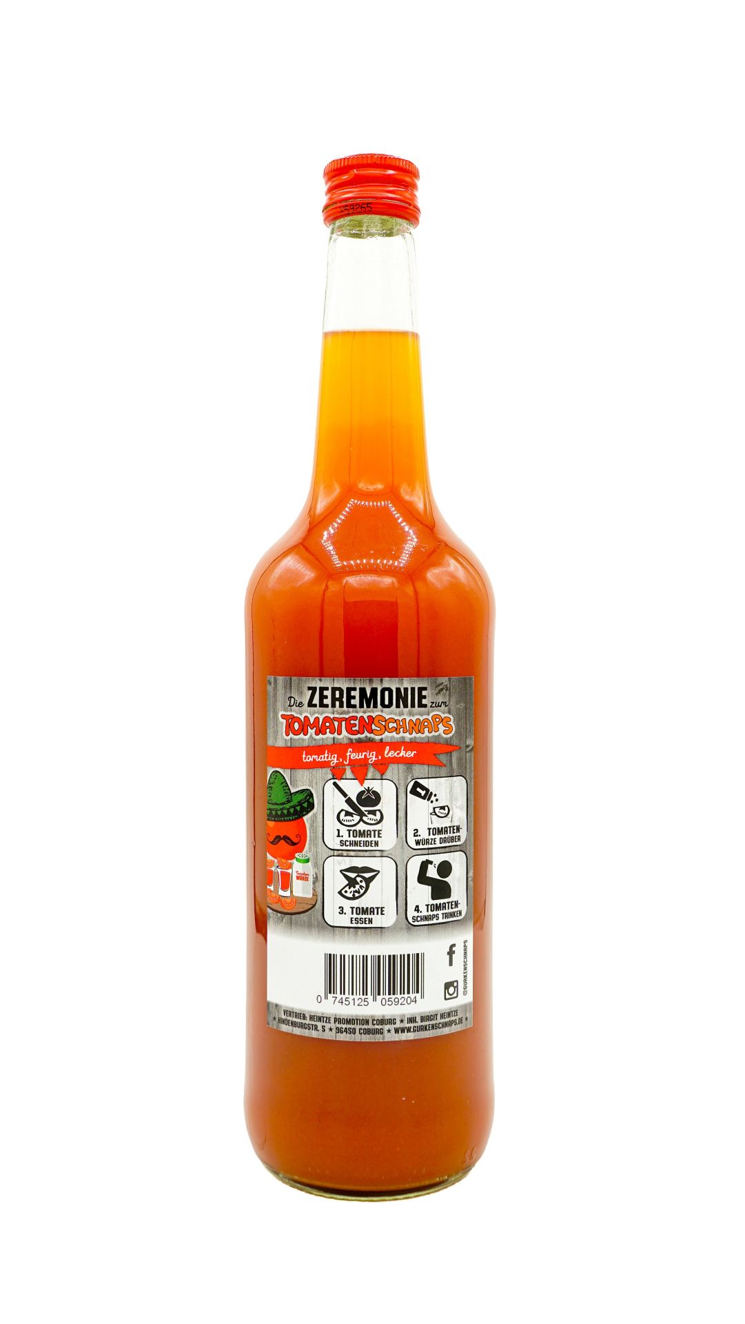Tomatenschnaps "Mexikaner" 16% vol.