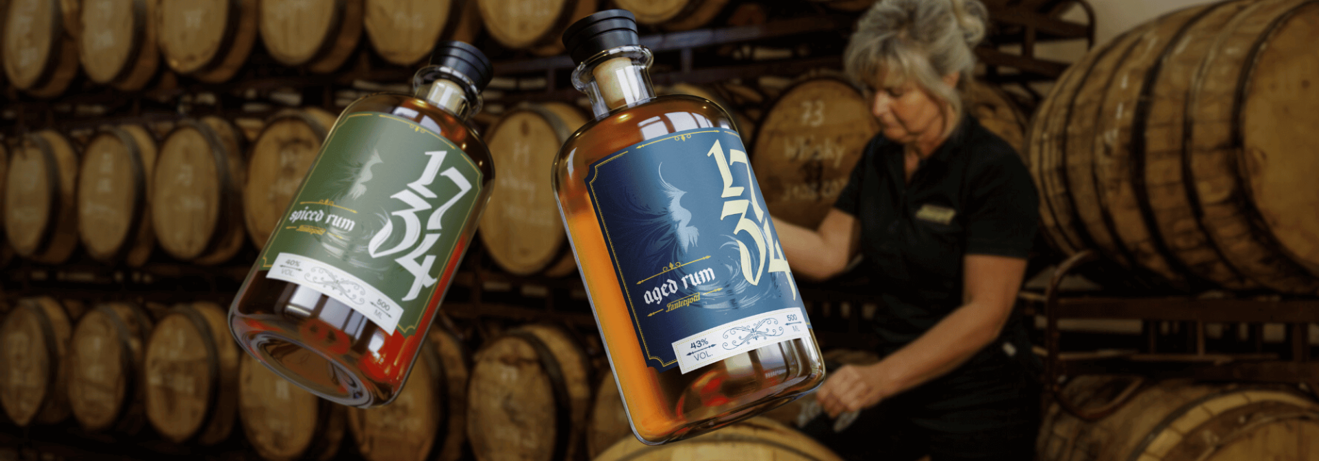 Rum 1734 - hergestellt in Deutschland