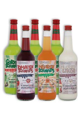 Gurkenschnaps und weitere